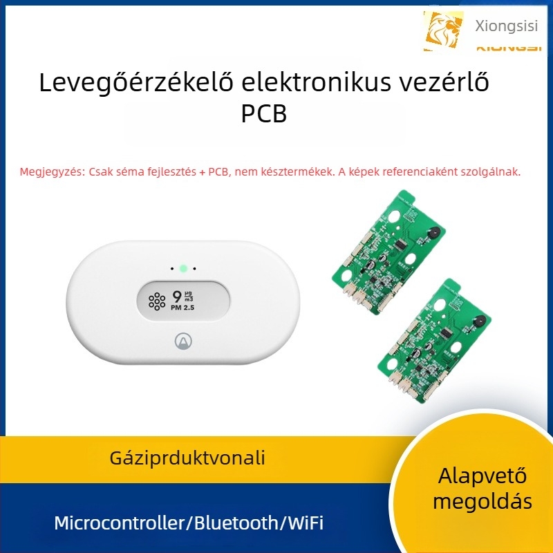 Beltéri CO/CO2 levegőminőség intelligens monitor — PCBA fejlesztőpanel, Márka Great thoughts, Kapacitás 1000