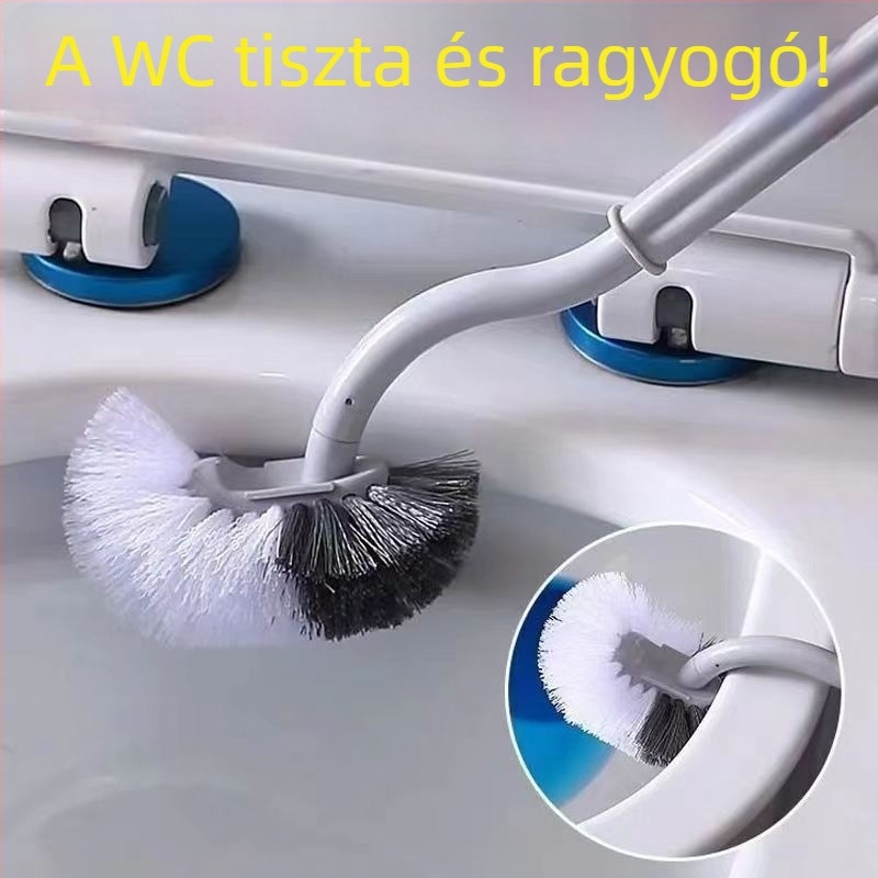 WC-kefe falra szerelt, squat toaletthez — nincs holt zóna, műanyag, 2020 téli kiadás