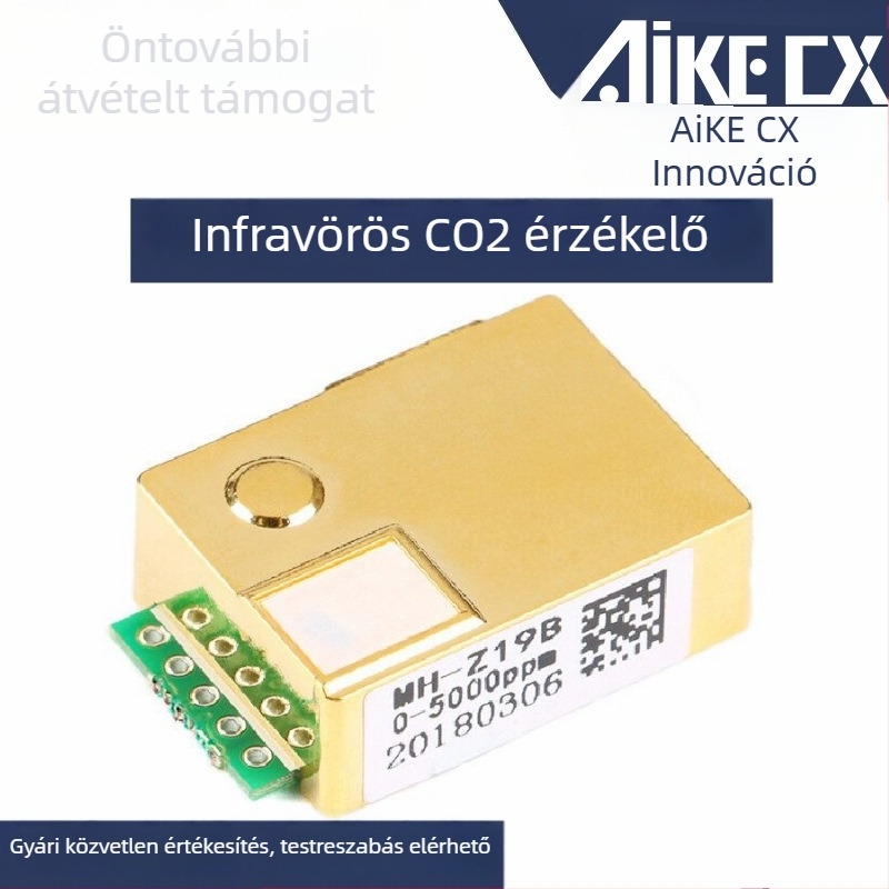MH-Z19 infravörös CO2 érzékelő modul