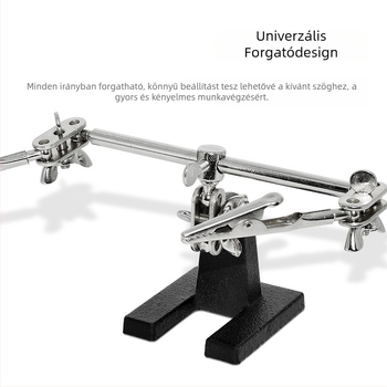 PCB ponthegesztő tartó segéklippel és pozicionáló tartóval kis PCB-platókhoz
