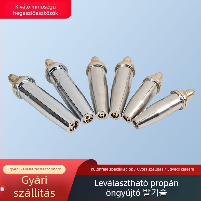 Propán vágócsúcs, injektáló-szívó típus, G07-30/100/300, szilva virág formájú dizájn
