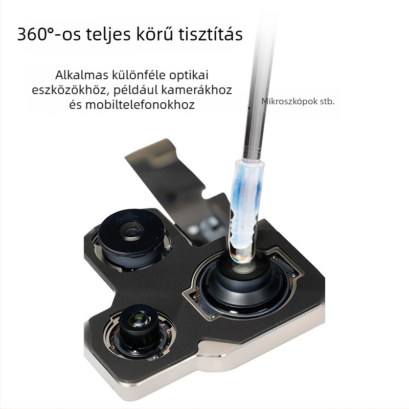 Telefonkamera objektív tisztító rúd – puha ragasztó, por eltávolítás, maradékmentes