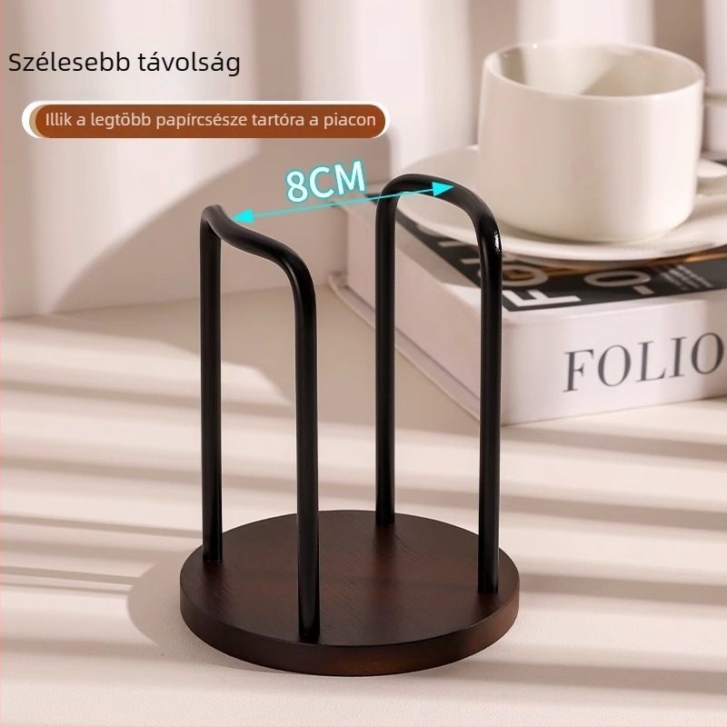 Fém pohártartó – asztali rendező, modern minimalista stílus, fúrás nélkül, 2019-es megjelenés