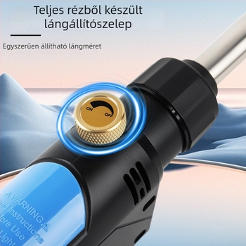 Klíma szereléshez hegesztőpisztoly - kisméretű, magas hőmérsékletű, hordozható oxigéntől független láng, MAPP-gáz, réz- és alumíniumcsövekhez