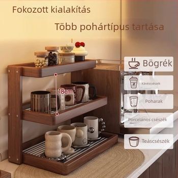 Nanzhu anyagú pohártartó Wind bamboo, Nordic stílus, tárolás