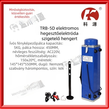 Hegeszztő-elektróda szigetelőcső TRB-5D, hordozható, 5 kg kapacitás, 220V