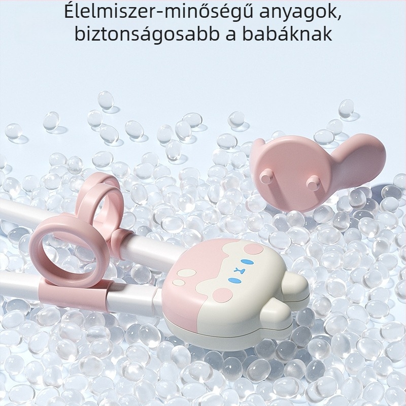 Mobiko gyerekeknek edzőpálcikák – ABS anyag, készlet 4 darab, rajzfilmszerű stílus, 12 hónapos kortól