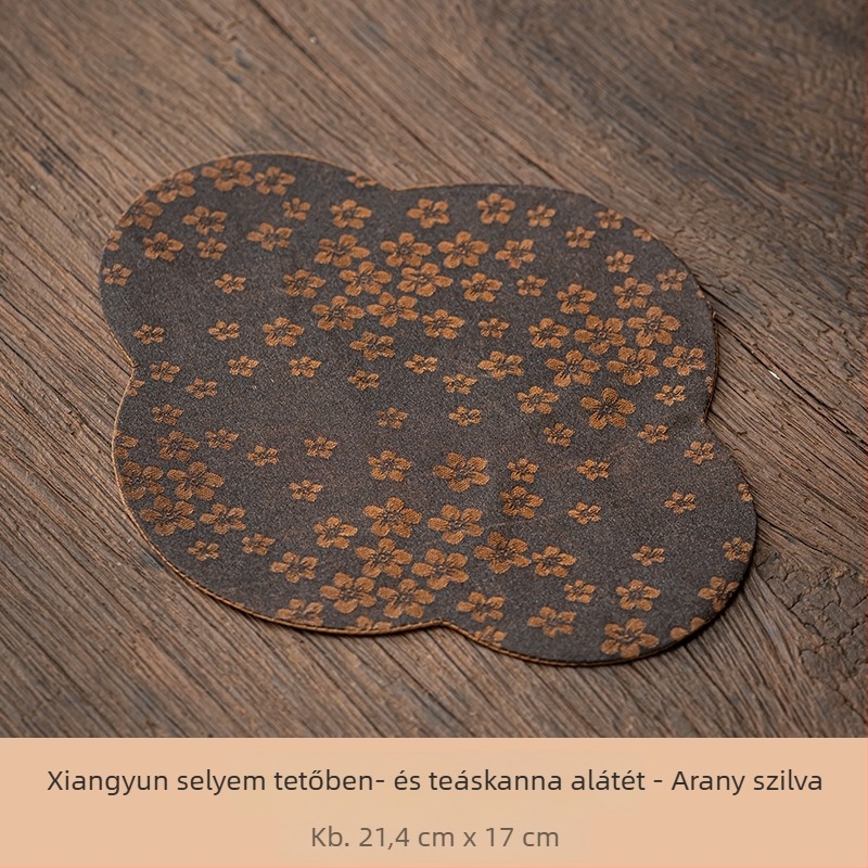 Teaceremónia matrac – kettős oldalú, Zen stílusú, teáskanna alátét, anyag: szövet; Tömeg: 0,5 kg; Csomagolás: tálca