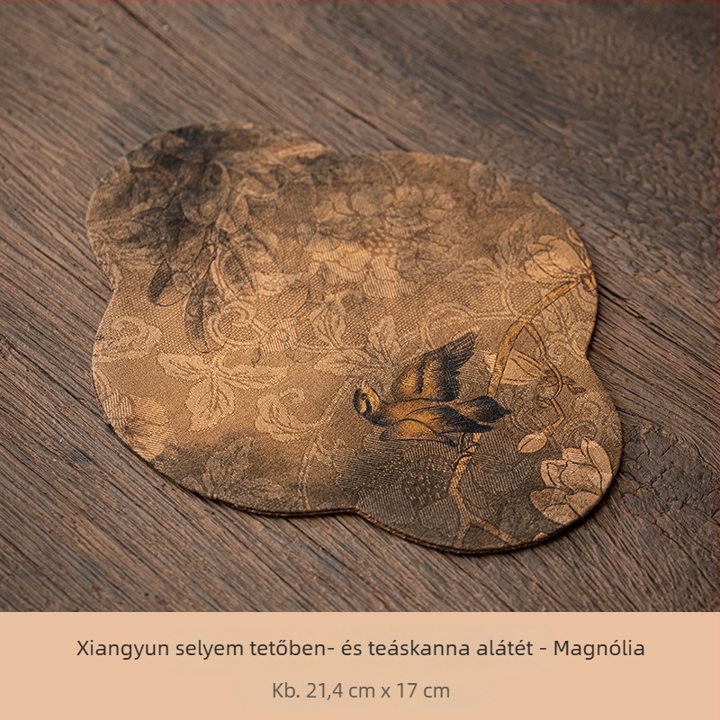 Teaceremónia matrac – kettős oldalú, Zen stílusú, teáskanna alátét, anyag: szövet; Tömeg: 0,5 kg; Csomagolás: tálca