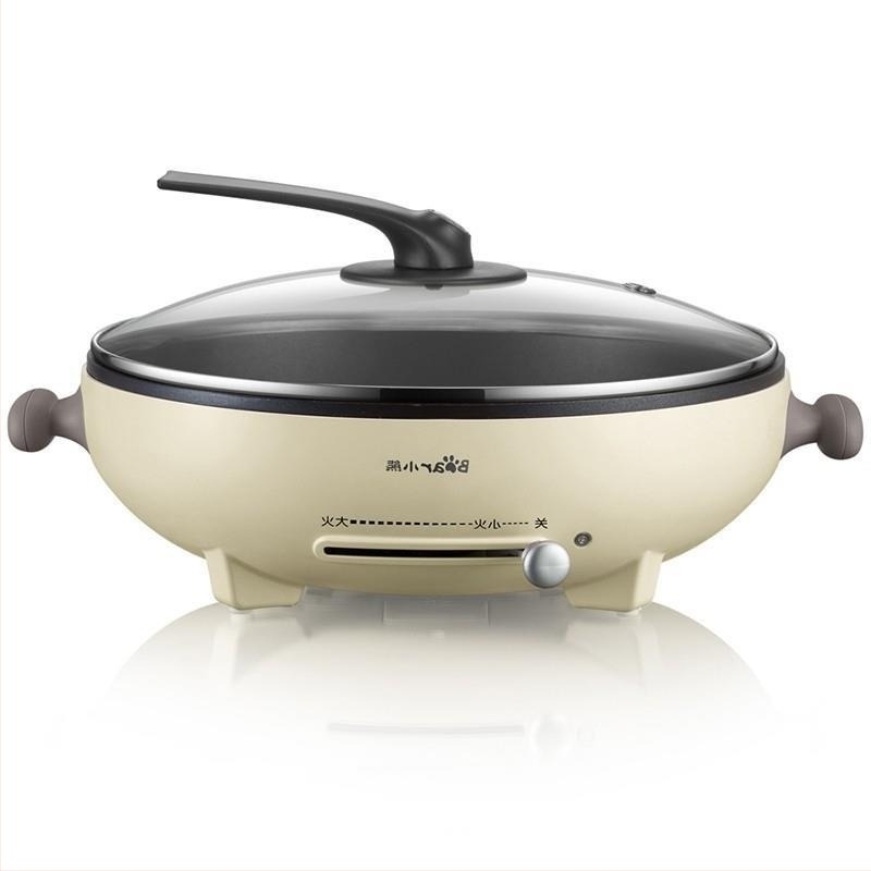 Bear elektromos palacsinta serpenyő egyoldali fűtés, 1000W, 220V, tapadásmentes bevonat, modell DBC-D10L3, 4–5 adagra alkalmas