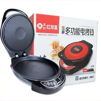 Elektromos torta tepsi kettős fűtéssel, gombos vezérlés, 1200W, 220V, függő kialakítás