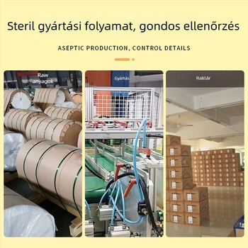 Egyszer használatos alumíniumfóliás ebédes doboz – korong alakú, mikrohullámú sütő nem használható, nyomtatott logó, degradálható