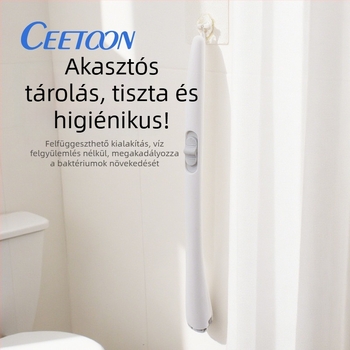 Ceetoon WC-kefés készlet cserélhető fejű, műanyag, modern minimalist stílus