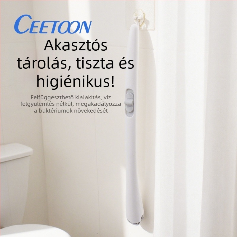 Ceetoon WC-kefés készlet cserélhető fejű, műanyag, modern minimalist stílus
