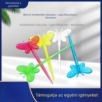 Műanyag gyümölcsvilla; modern egyszerű stílus; egységes minta; első osztályú minőség.