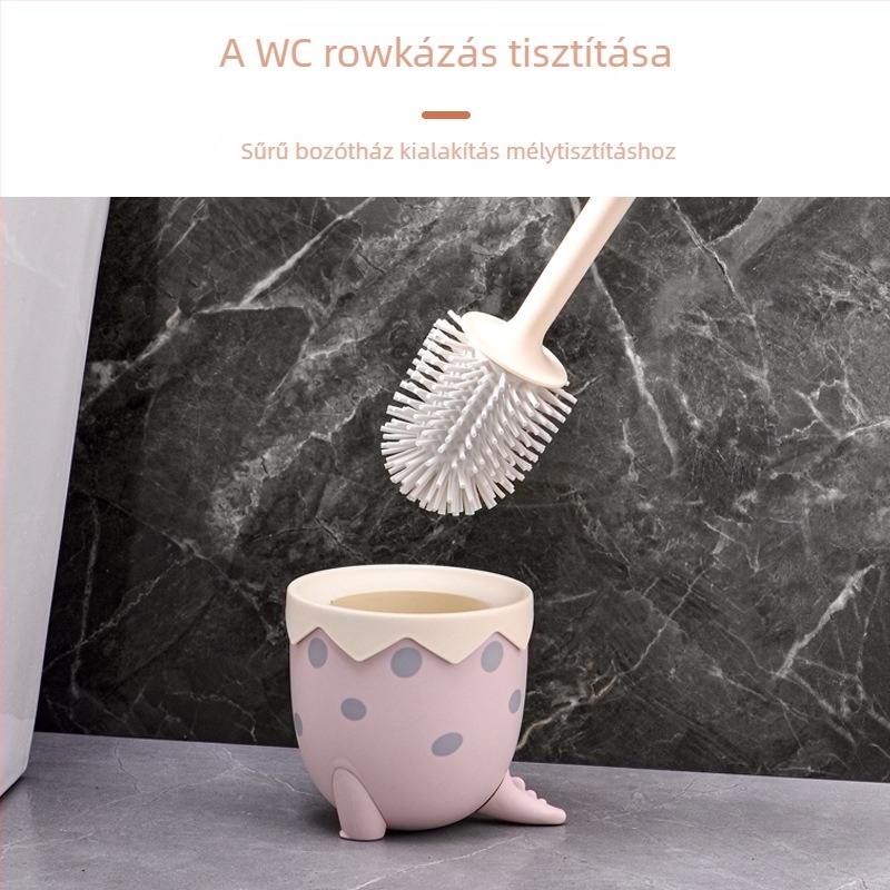 WC-kefe készlet hosszú nyéllel és talppal — műanyag, tömeg 0,3 kg, belső dobozos csomagolás, 36 db, Songtai márka