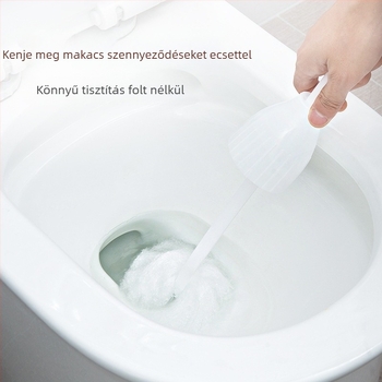 WC-kefe lágy sörtékkel, holt sarkok nélkül, hotelszobai fürdőszobába | Műanyag, 50 g, Márka One Jiale, 1 db, Tasakos csomagolás