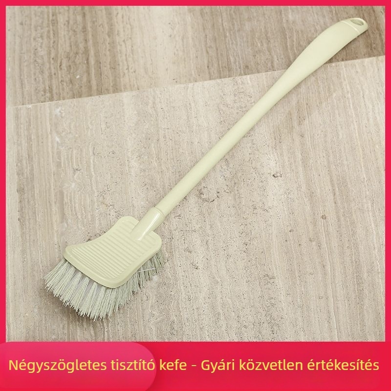 WC-kefe négyszögletes és kerek fejű (műanyag • Sanchen • 90 g • 2020 tél)
