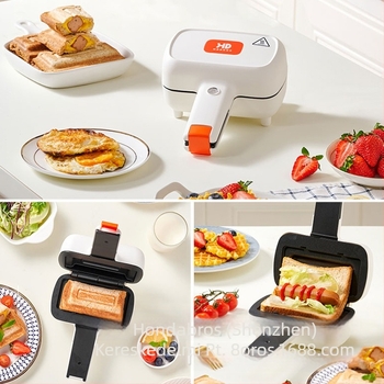 HX-3520 Többfunkciós reggeliző gép, 220V, 500W, csőfűtés