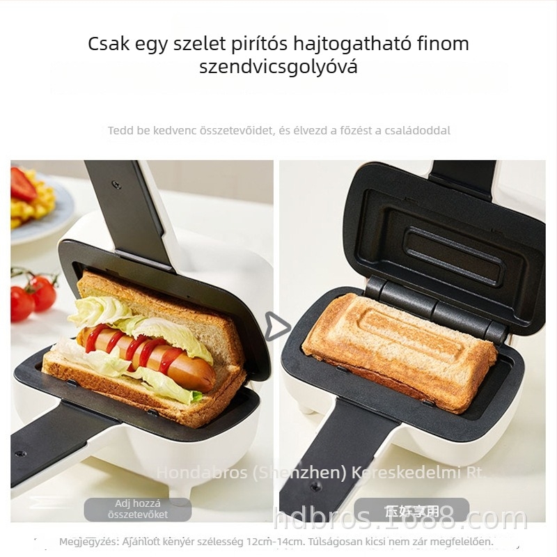 HX-3520 Többfunkciós reggeliző gép, 220V, 500W, csőfűtés