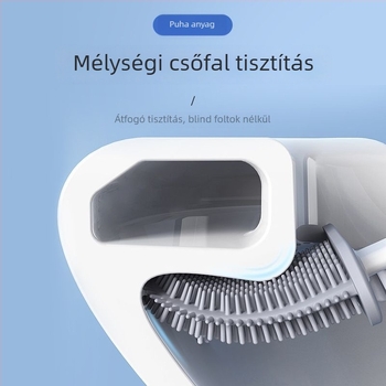 WC-kefe falra szerelhető, holttérmentes, műanyagból, squat WC-hez