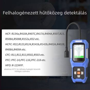 Aikesi Freon-szivárgásdetektor hűtőközegekhez – halogén freon-szivárgások észlelése légkondicionálóhoz (Márka: Aikesi; Modell: Freon detector; Alkalmas: más gázanalizátorok)