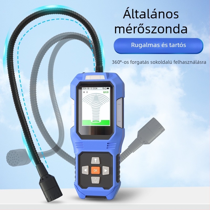 Aikesi Freon-szivárgásdetektor hűtőközegekhez – halogén freon-szivárgások észlelése légkondicionálóhoz (Márka: Aikesi; Modell: Freon detector; Alkalmas: más gázanalizátorok)