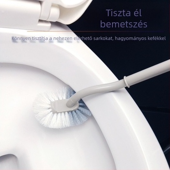 WC-kefe és dugó készlet teljes szögű dizájnnal, műanyag anyag (Márka: Unique; Privát címke: Gwt/gweite)