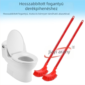 Fa fogantyújú WC-kefe, Jiayi márka, Henan eredetű, tömeg 118 g, dobozos csomagolás.
