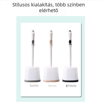 WC-tisztító készlet talppal, kerek fejű kialakítás, műanyag kivitelezés; csomagolás 120 darab; 2020 tavaszán debütált; márka 20122