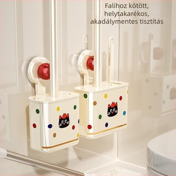 WC-kefe szívófejjel, falra szerelhető, Space alumínium, 2021 tavaszán debütált
