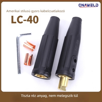 LC-40 Gyors csatlakozó hegesztéshez – réz kivitelű vezetékcsatlakozó (LC-40 sorozat)
