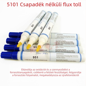 Forrasztóflux toll KESTER KST951 No-Clean (Kína)