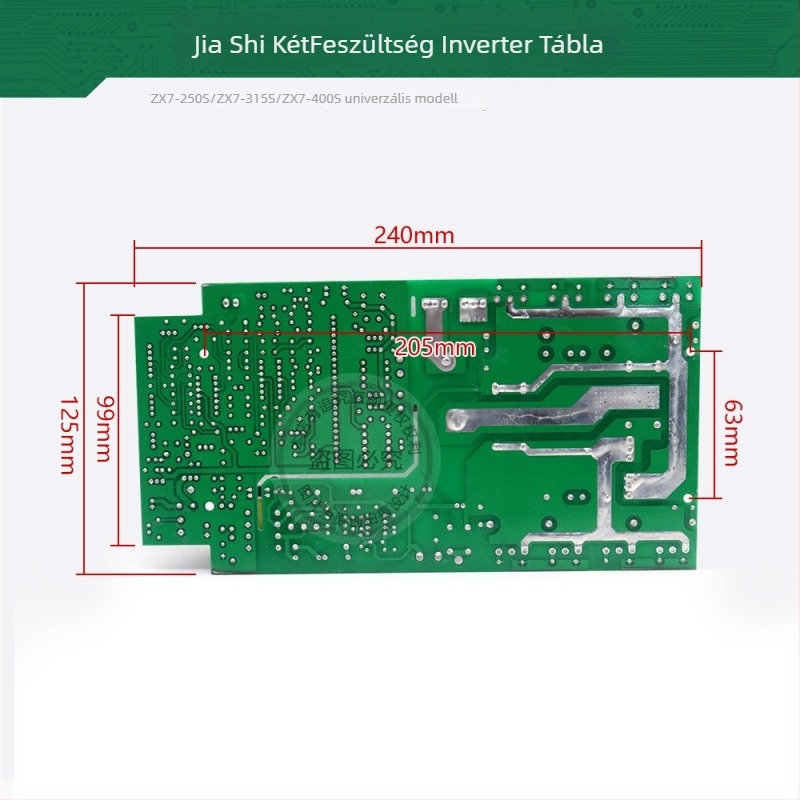 Felső panel 250/300 típusú áramkörlemez inverter IGBT DC ívhegesztő géphez, Hengyue