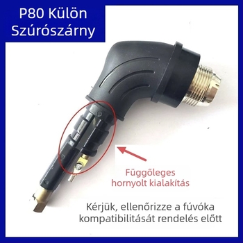 P80 plazma vágópisztolyfej LGK100/120 – elektróda, fúvóka, hegesztőpisztoly