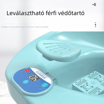 Elektromos ülőfürdő hemorrhoidok számára – műanyag, WC-kompatibilis