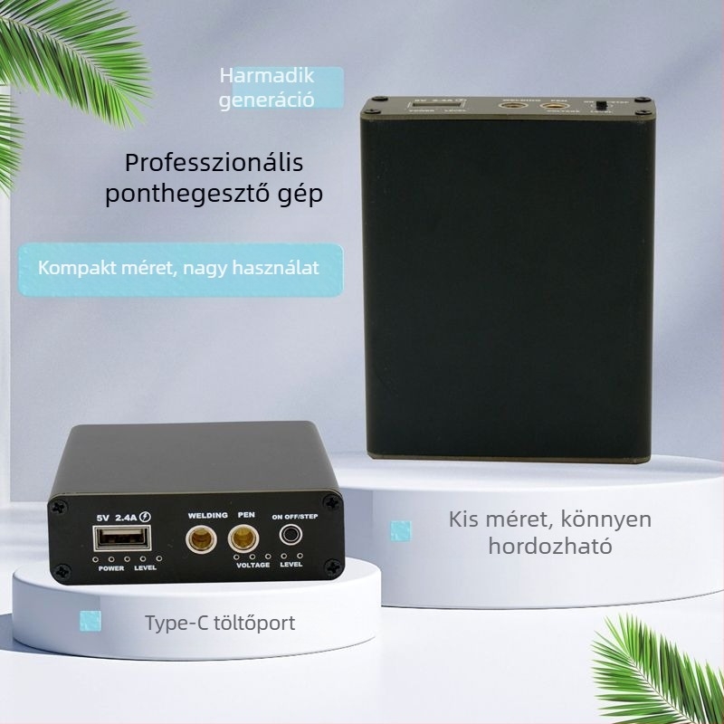 Szakmai 18650 ponthegesztő gép Power Bankkal – Teljes kompakt Li-ion akkumulátor összeillesztő készlet
