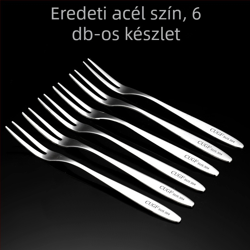 304 rozsdamentes acél gyümölcs villa készlet, tükörfényes felület, egyszerű stílus