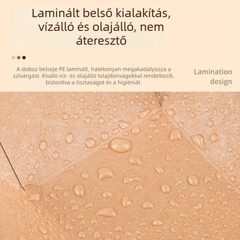 Egyszer használatos papírtányérok grillhez és nassolnivalókhoz, hajó alakú tálca, 1000 darabos csomag, élelmiszer-minőségű cellulóz bevonatú papír