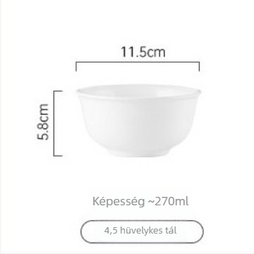 Üveg-porcelán étkészlet, skandináv stílus, kerek formájú, mikrohullámú sütőben használható, hőálló