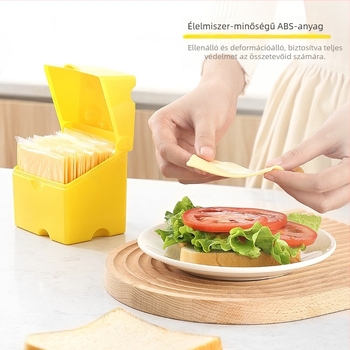 ABS élelmiszer-tároló doboz, négyszögletes forma, kapacitás alatt 300 ml, egy rétegű, szigetelés nélkül