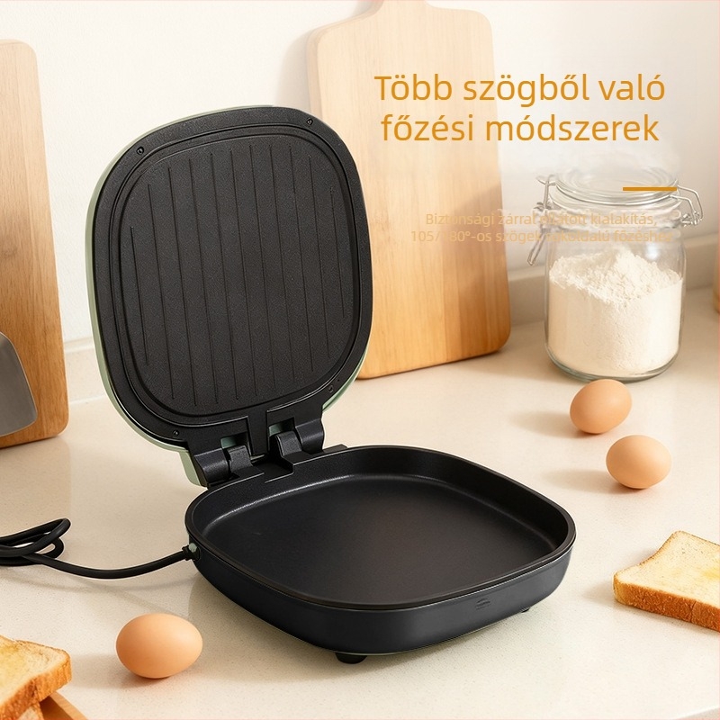 Mig Mg-8022a Elektromos palacsintás serpenyő kettős fűtéssel, 1200W, 220V
