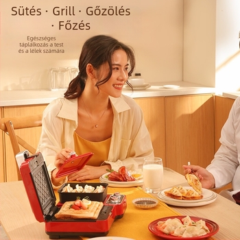 Yidepu YD-520Z Három az egyben reggelit készítő gép – 1200W, 220V/50Hz; funkciók: melegítés, grill, sütés, főtt tojás, rántott tojás, kiolvasztás; teljesen automata működés, mechanikus vezérlés.