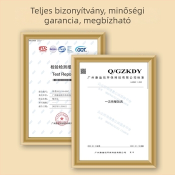 Egyszer használatos bambusz evőpálcikák, négy darabos készlet logóval, testreszabható, vastagság 1.5/2.0/2.5/3.5 mm, 800 darab/doboz