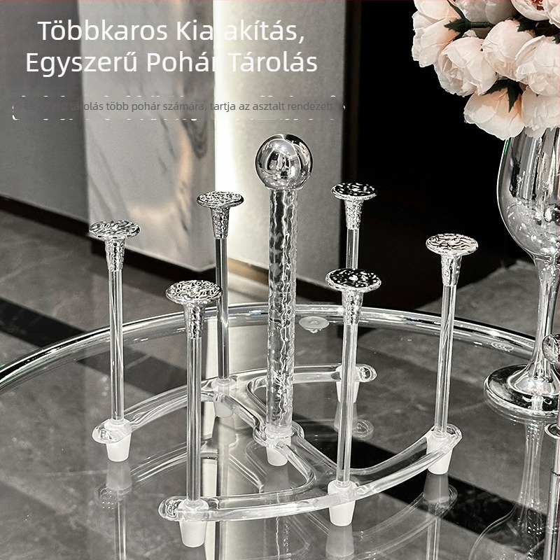 Csészetartó – műanyag, modern minimalist stílus, tömeg 100 g