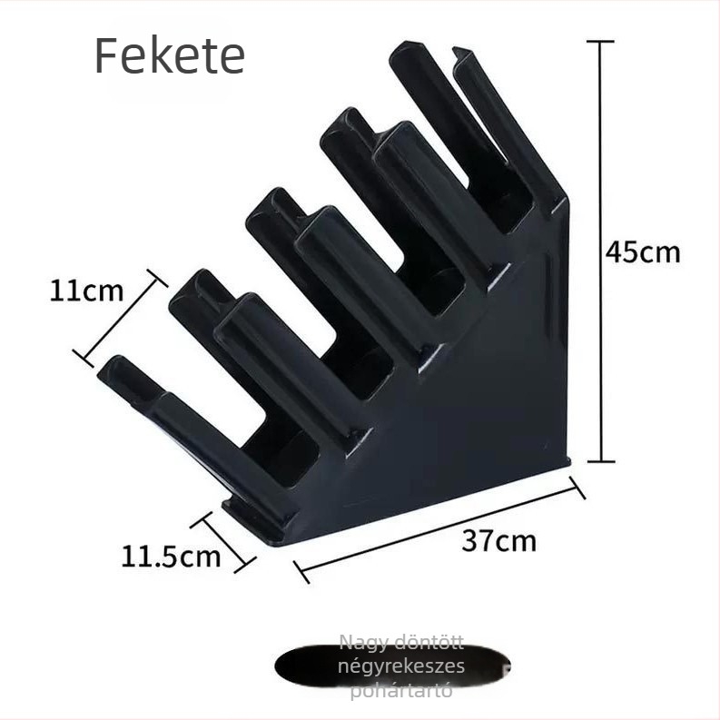 HD műanyag pohártartó, nordic stílus, tárolás, 300 g