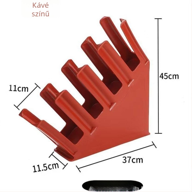 HD műanyag pohártartó, nordic stílus, tárolás, 300 g