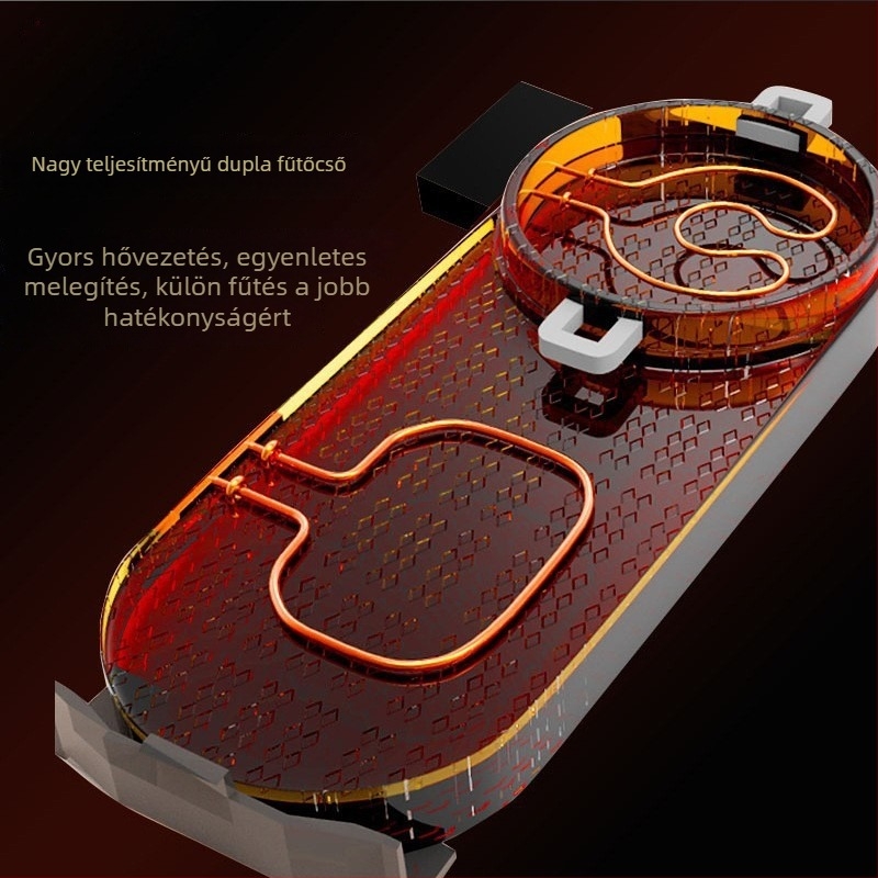 Elektromos grill és forró fazék, 3-4 L, 1200-1500 W, Hőmérséklet-szabályozás, Sütés/Főzés/Hot Pot funkciók, Belső edény mélysége 7 cm, 3-4 főre