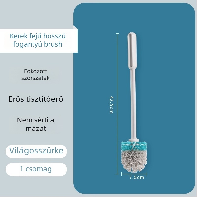 Camellia 4303 vécé-kefe alapzattal, műanyag kivitel, 1 darab