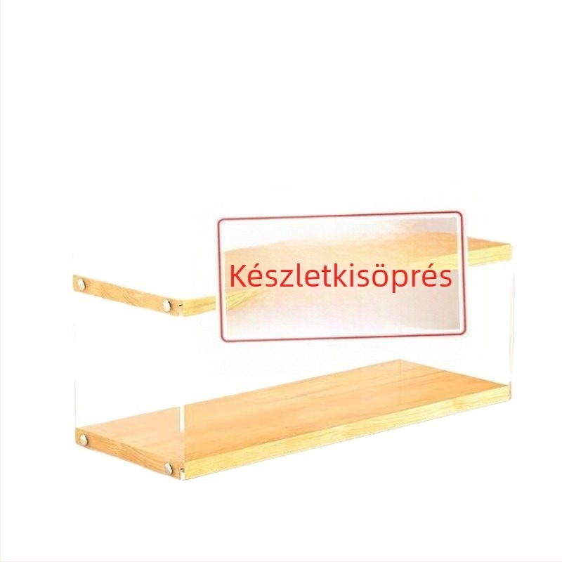 Akril asztali tárolóállvány 6 szintes, függő, poharakhoz és kozmetikumokhoz